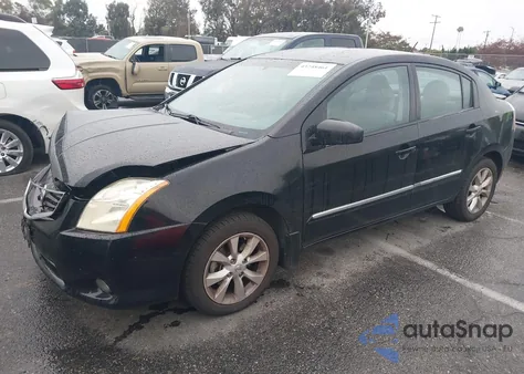 2012 Nissan Sentra 2.0 Sl из США, поврежденный, VIN 3N1AB6APXCL692615